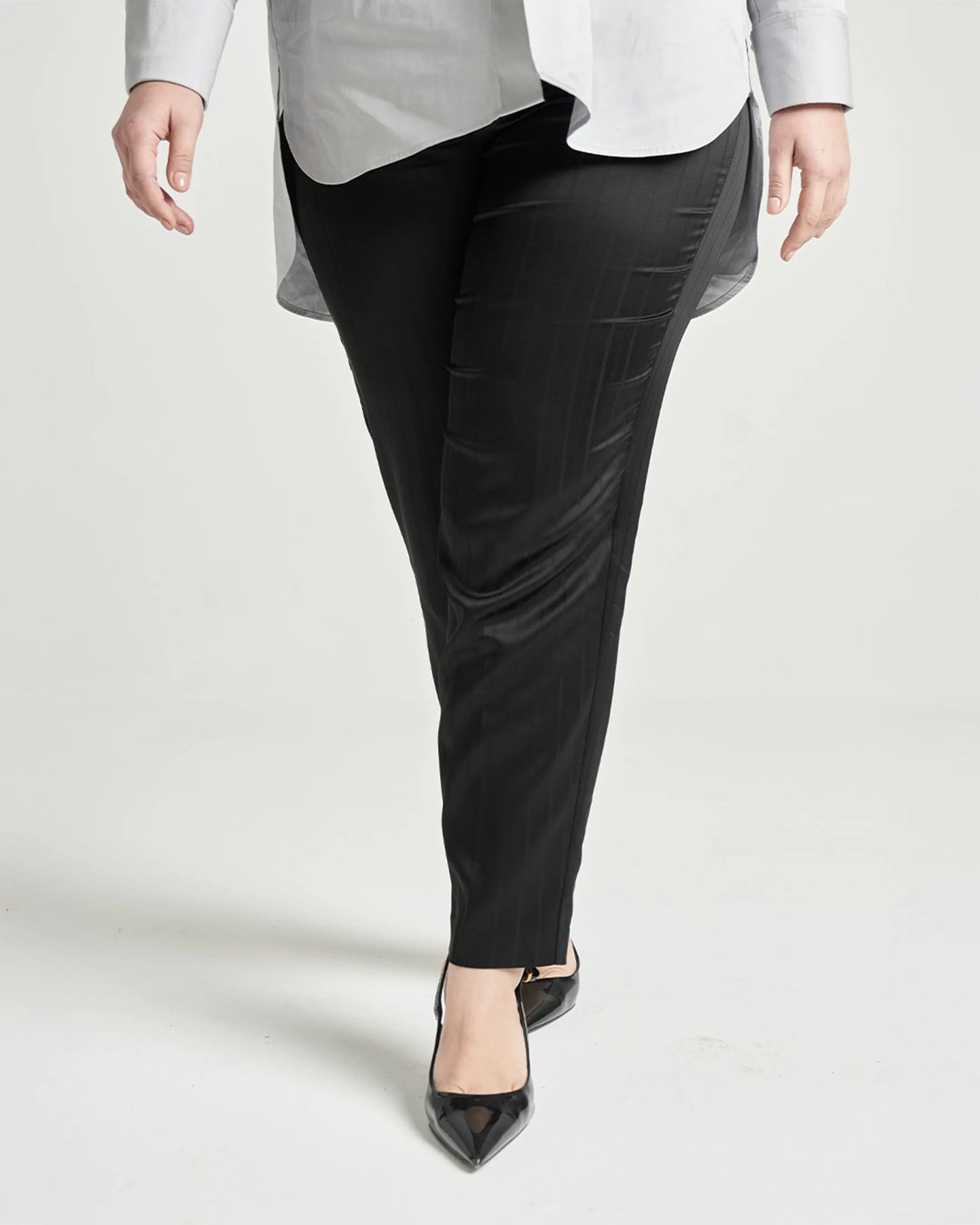 Siyah Kumaş Pantalon